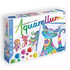 Aquarellum Junior : Chats - Sentosphère