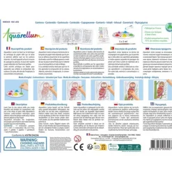 Aquarellum Junior : Hiboux - Sentosphère