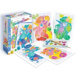 AQUARELLUM MINI LICORNES - Sentosphère