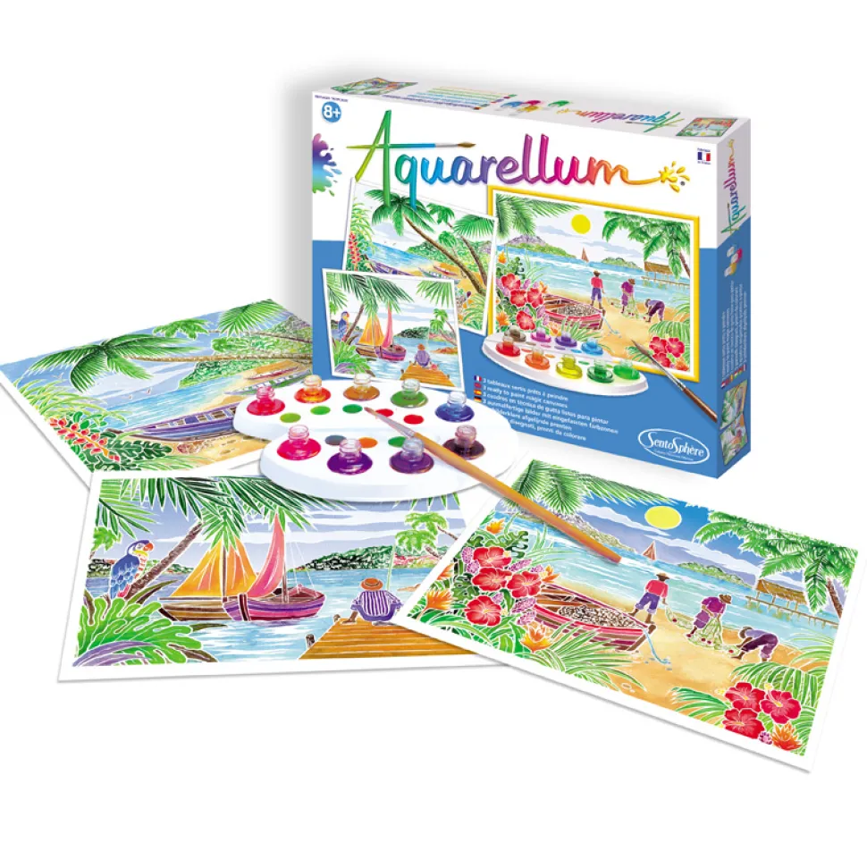 Aquarellum Paysages Tropicaux - Sentosphère