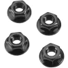 AR708003 - Serrated Flange Wheel Nut 4mm (4) - ARRma