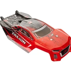 AR406135 Body Red/Black Pntd W/Decal Talion 6S BLX - ARRma