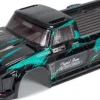 Arrma INFRACTION 4X4 3S BLX Finished Body Black/Teal - ARRma