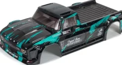 Arrma INFRACTION 4X4 3S BLX Finished Body Black/Teal - ARRma