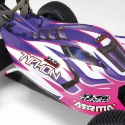 ARRMA TLR Tuned TYPHON 1/8 Race Buggy 4WD Roller - ARRma