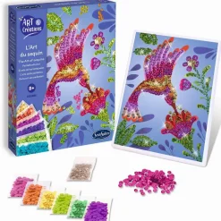 Art & Créations : L'art du sequin - Colibri - Sentosphère
