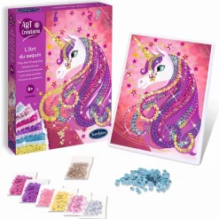 Art & Créations : L'art du sequin - Licorne - Sentosphère