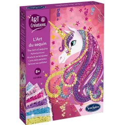 Art & Créations : L'art du sequin - Licorne - Sentosphère