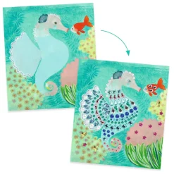 Artistic strass : Ondes aquatiques - Djeco