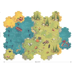 arty toys - Puzzle Géant - Bataille - 30 pcs - Djeco