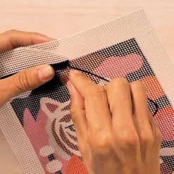 Atelier 64, canevas tigre - Djeco