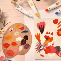 Atelier 23, mélange de couleurs fleurs - Djeco