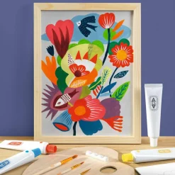 Atelier 23, mélange de couleurs fleurs - Djeco