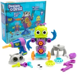 Atelier de construction de robots design & drill - Learning Resources