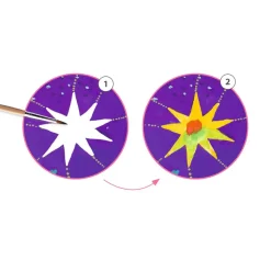 Atelier gouaches : En rêve - Djeco