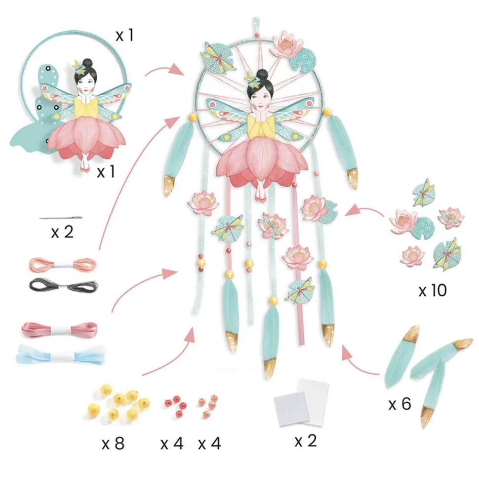 Attrape-rêves : Fée Lotus - Djeco