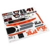 Autocollants Unlimited Desert Racer, Fox Edition - Traxxas - Traxxas