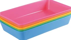 Bac à matériel, set de 5 XL - Eduplay