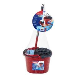 Balai à franges et seau avec système d'essorage Vileda - Klein