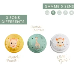 Balles musicales Sophie la girafe - Vulli