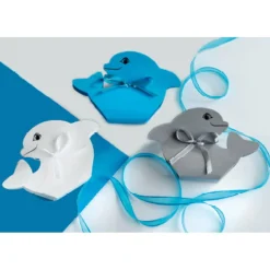 Ballotin Dauphin Gris - RueDeLaFete