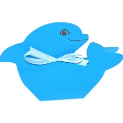 Ballotin Dauphin Turquoise - RueDeLaFete