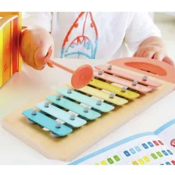 Banc à marteler avec xylophone en bois - Hape
