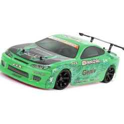 BANZAI RTR 1/10 BRUSHED DRIFT 4WD - VERT - FTX
