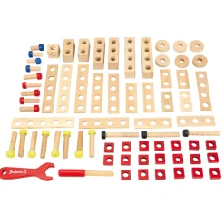 Baril 70 pièces en bois pour établi bois - JeuJura