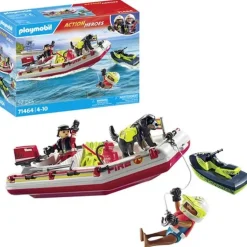 Bateau de pompier et scooter des mers - Playmobil