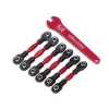 Biellette Avant/Arriere Alu Anodisees Rouge - Traxxas - Traxxas
