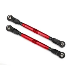 Biellettes Avant Anodisees Rouges (2) - Traxxas - Traxxas