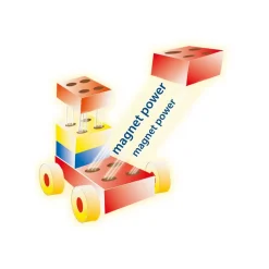 Blocs de construction magnétiques Manetico 25 pièces - Klein