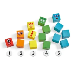 Blocs en bois - Numberblocks® de 1 à 5 - Learning Resources