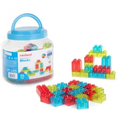 Blocs Translucides 55 pièces - Miniland