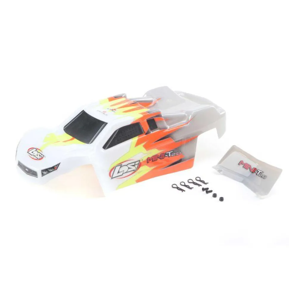Body Gray/White: Mini-T 2.0 - Losi - TLR
