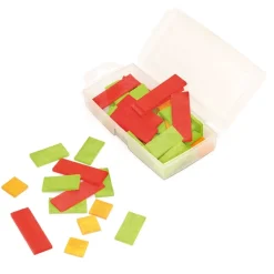 Boite 50 jetons : Bois - JeuJura