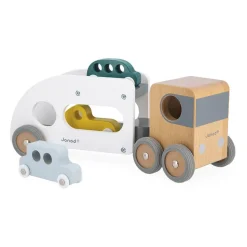 Bolid - Camion Porte-Autos Avec 3 Vehicules - Janod