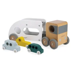 Bolid - Camion Porte-Autos Avec 3 Vehicules - Janod