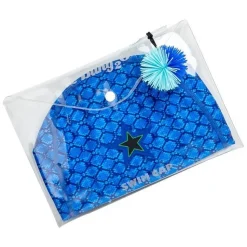 BONNET DE BAIN: SERPENT - Bleu - Bling2o