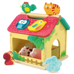 Boîte à formes : Ferme des formes - Vilac