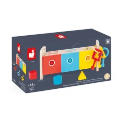 Boîte à formes : La Boîte à clefs en bois - Janod