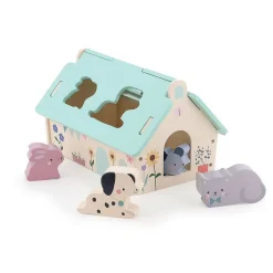 Boîte à formes : Maison des animaux - Sarah Betz - Vilac