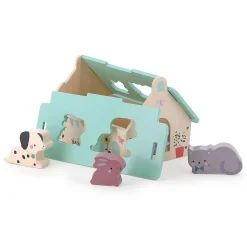 Boîte à formes : Maison des animaux - Sarah Betz - Vilac