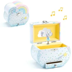 Boîte à musique et à bijoux : Rêves de licornes - Djeco