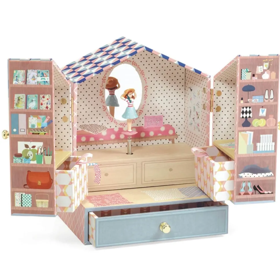 Boîte à musique et à bijoux : Tinou Shop - Djeco