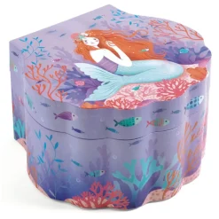 Boîte à musique et à bijoux : Sirène enchantée - Djeco