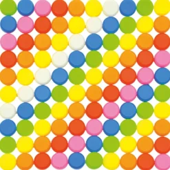 Boîte avec 10 plateaux et 1000 boutons à clipser - Eduplay