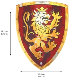 Bouclier de chevalier - Noble rouge - Liontouch