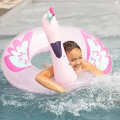Bouée De Bain - Flamant Rose - 104 Cm - Swim Essentials